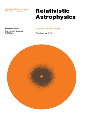 cover image of Relativistic Astrophysics